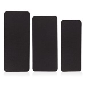 4224 3 Sizes Felt Bag Base Shaper, Rectangle Handbag Bottom Shaper, Black